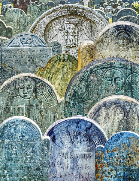 Photograph Larry Hamill Graveyard on One Eyeland