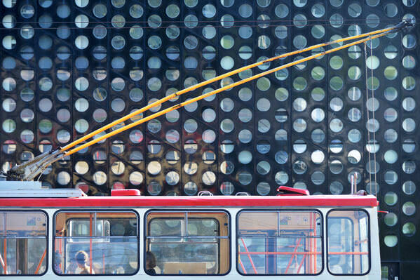 Photograph Alexander V Kuznetsov Trolley on One Eyeland