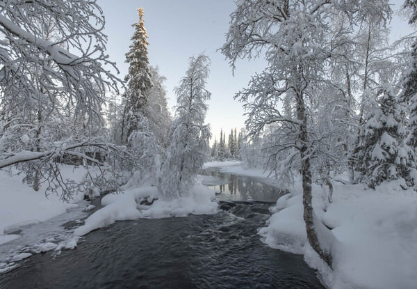 Photograph Marita Lönnberg Winter Landscape on One Eyeland