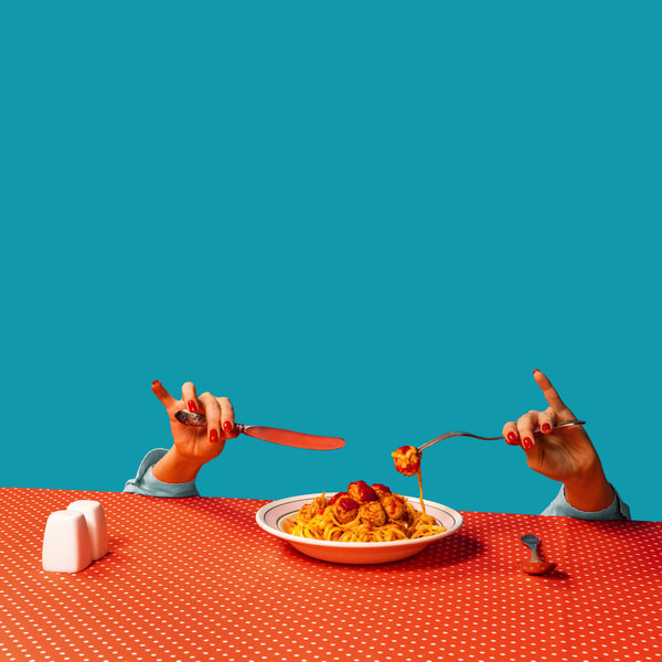 Photograph Lustre Photoproduction Food Art on One Eyeland