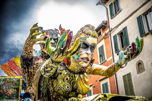 Photograph Thomas Gutschi Carnevale Di Foiano on One Eyeland