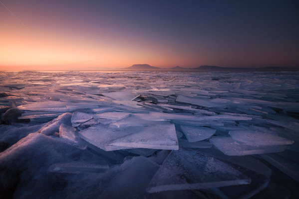 Photograph Zita Karádi Ice Waves on One Eyeland