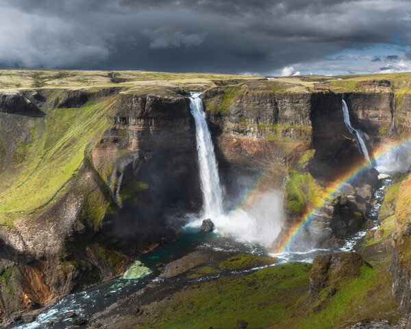 Photograph Paolo Gabriele Maiero Icelandic Rainbow on One Eyeland