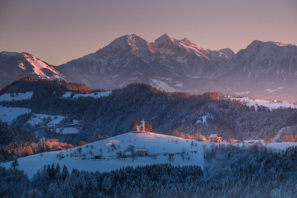 Photograph Zita Karádi Sunrise Under The Snow Empire on One Eyeland