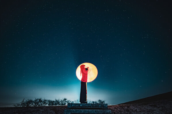 Fotografa Aliace Uesan Notte stellata su One Eyeland