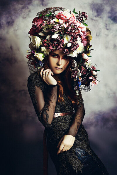 Photograph Ruslan Bolgov Flowers In Her Hair And Demons In Her Eyes on One Eyeland