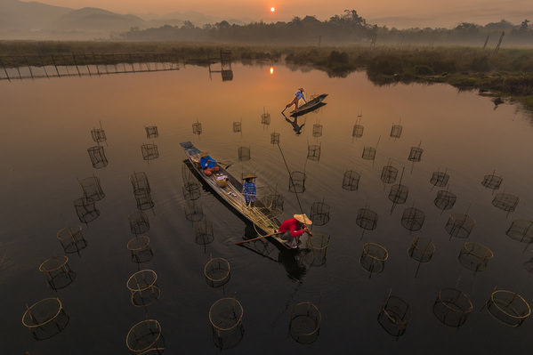 Photograph Kyaw Zay Yar Lin Life From Floating Area on One Eyeland