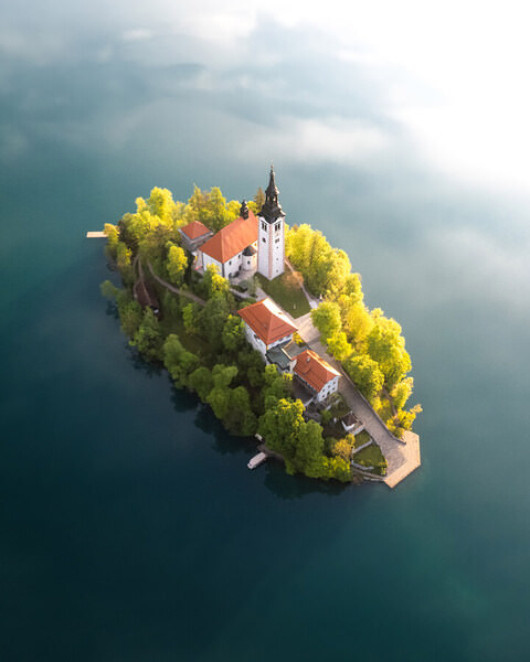 Photograph Tadej Cerkvenik Lake Bled on One Eyeland