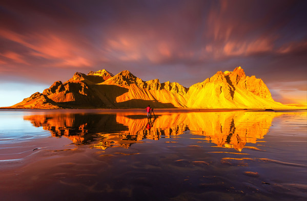 Photograph Golden Brown The Kiss Of Light on One Eyeland