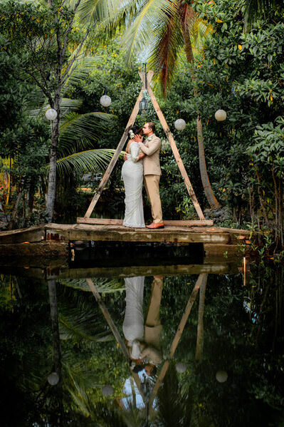 Photograph Ramindu Fernando Reflection Of Love on One Eyeland