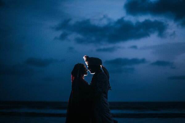 Photograph Kemish Chaudhari Love Is Like The Blue Hour Magical And Timeless on One Eyeland