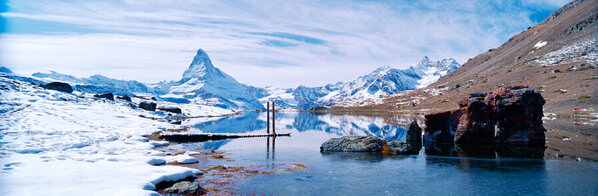 Photograph Claude Bossel The Matterhorn Most Famous Mountain In Switzerland on One Eyeland