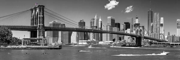 Photograph Claude Bossel Brooklin Panorama on One Eyeland