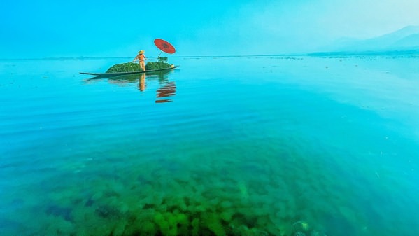 Photograph Sai Tun Lin Naing Inle Lake Conservation on One Eyeland