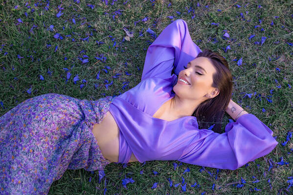 Photograph Denis Borovskikh Jacarandas on One Eyeland