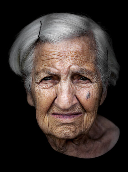 Photograph Luigi Greco Elderly Woman on One Eyeland
