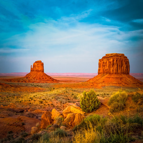 Photograph Benny Chung Twin Red Rock on One Eyeland