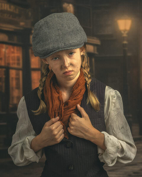 Photograph Peter Rooney Beth on One Eyeland