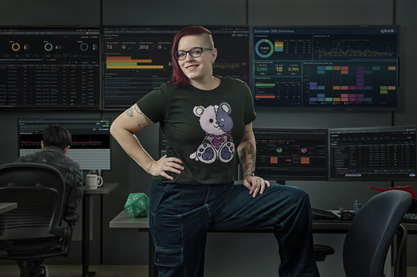 Photograph Kremer Johnson Captain Cyber Security on One Eyeland