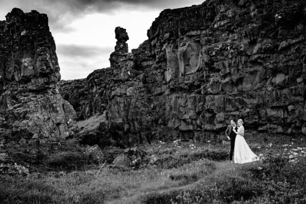 Photograph Iceland Wedding Photo Thingvellir Iceland on One Eyeland