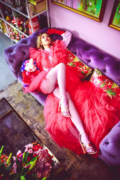 Photograph Ruslan Bolgov Alice And The Elephant on One Eyeland