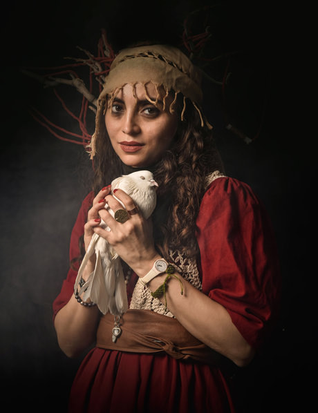 Photograph Fereshte Mehr The Girl on One Eyeland