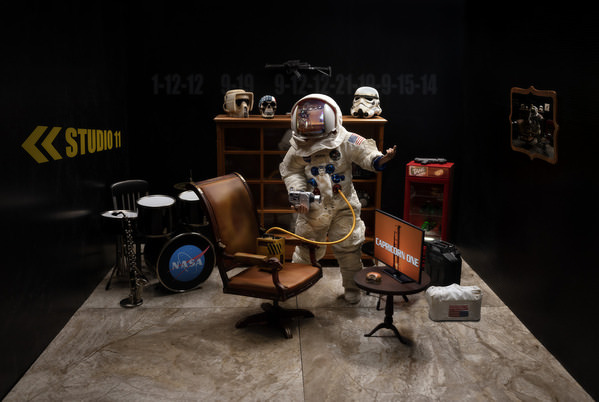 Photograph Elmer Laahne The Lost Astronaut on One Eyeland