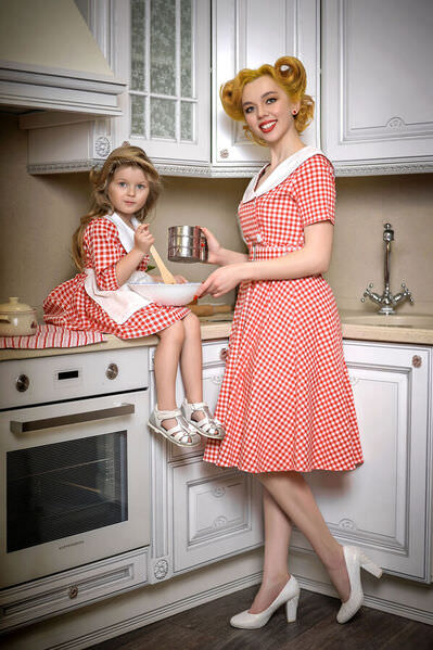 Photograph Marina Maximovykh Vintage Kitchen on One Eyeland