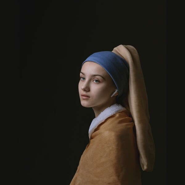 Photograph Natalja Bindere Girl With An Earphone on One Eyeland
