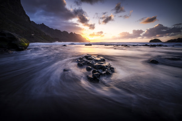 Photograph Marc Barthelemy Sunset on One Eyeland