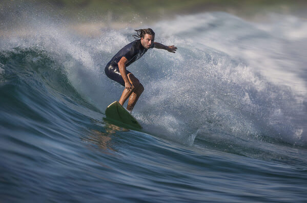 Photograph Steve Turner With The Wind on One Eyeland