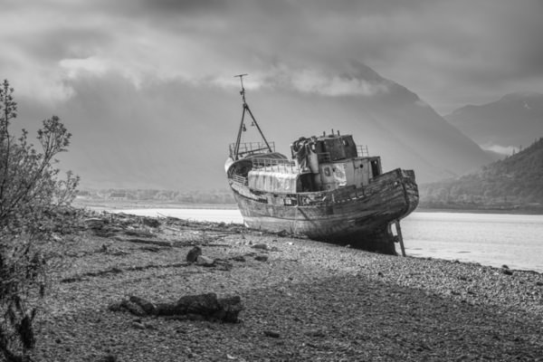 Photograph Taymuraz Gumerov Corpach Caol Ship Scotland on One Eyeland