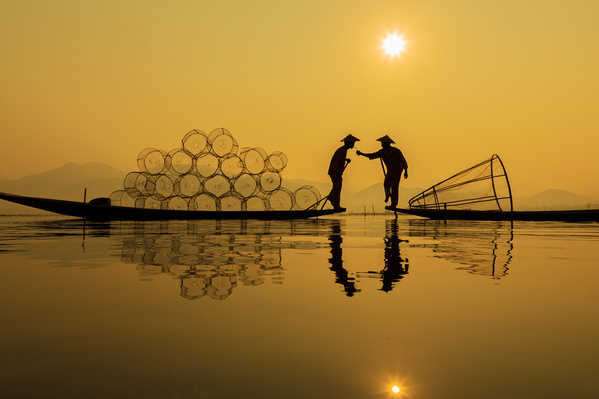 Photograph Kyaw Zay Yar Lin Fishermen on One Eyeland