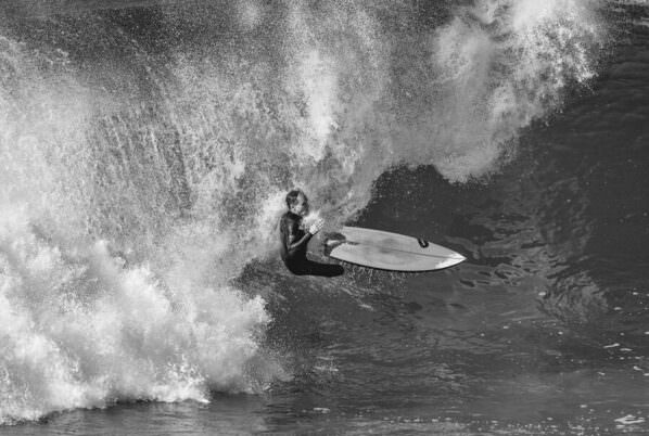 Photograph Steve Turner The End on One Eyeland