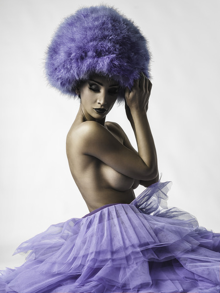 Photograph Vasco Inglez Blue Bird Lady on One Eyeland