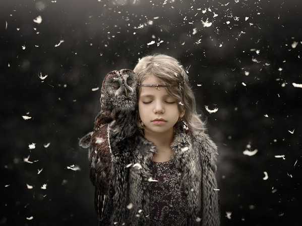 Photograph Sveta Butko Owl Whisperer on One Eyeland