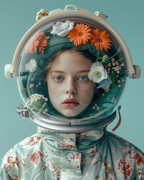 Photograph Mario Forcherio Acquarium Girl 2 on One Eyeland