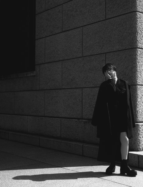 Photograph Setsuna Kurouzu Shadow on One Eyeland