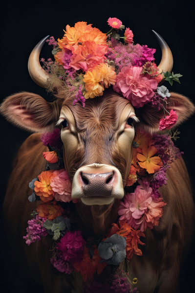 Photograph Mario Forcherio Flower Cow 1 on One Eyeland