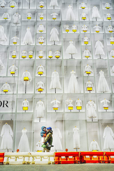 Photograph Mitchell Funk Dior Wall on One Eyeland