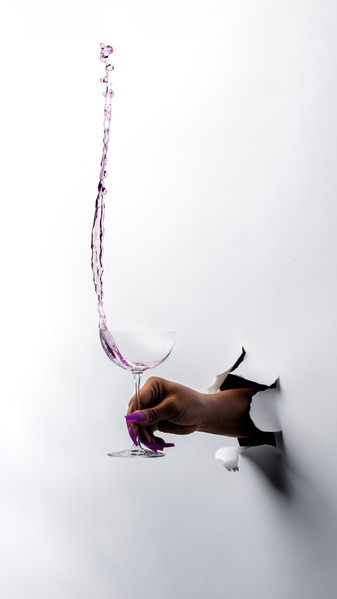 Photograph Nicole Leverett Lavender Splash on One Eyeland