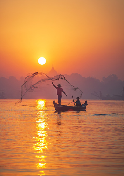 Photograph Kyaw Zay Yar Lin Fishing Time on One Eyeland