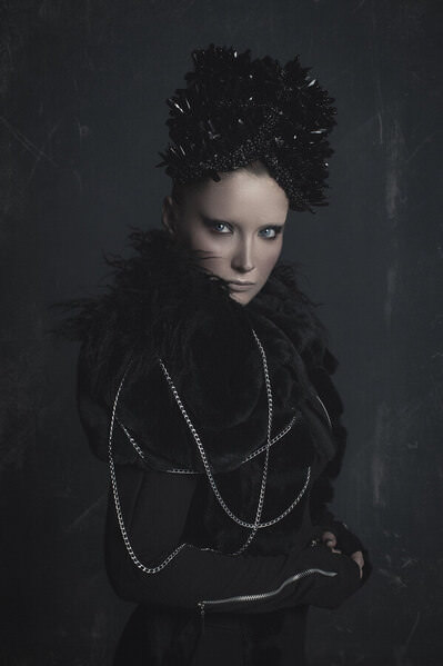 Photograph Mohammad Beheshti Black Feather on One Eyeland