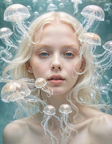 Photograph Viktoriya Shumay Jellyfish on One Eyeland