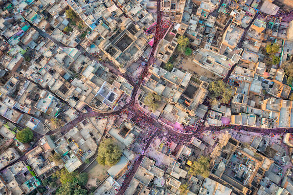 Photograph Azim Khan Ronnie Road To Holi on One Eyeland