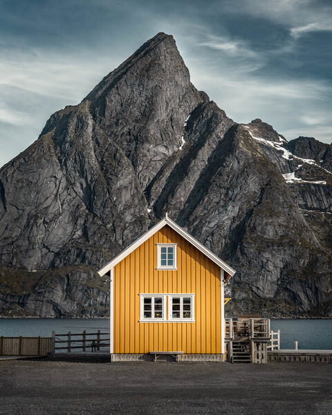 Photograph Petri Damsten Yellow Cabin on One Eyeland