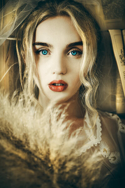 Photograph Ruslan Bolgov Babys Got Blue Eyes on One Eyeland