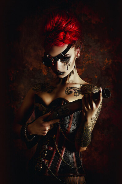 Photograph Ruslan Bolgov Her Tears Just Rolls Down As Blood on One Eyeland
