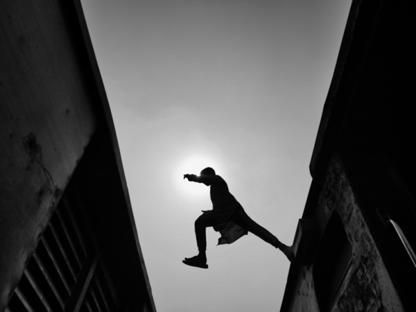 Photograph Azim Khan Ronnie Jump on One Eyeland