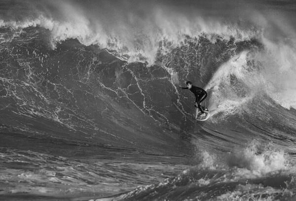 Photograph Steve Turner Critical Moment on One Eyeland